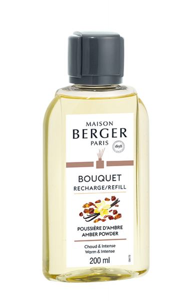Maison Berger Nachfüllflasche für Duftbouquet Pudriger Amber 200ml