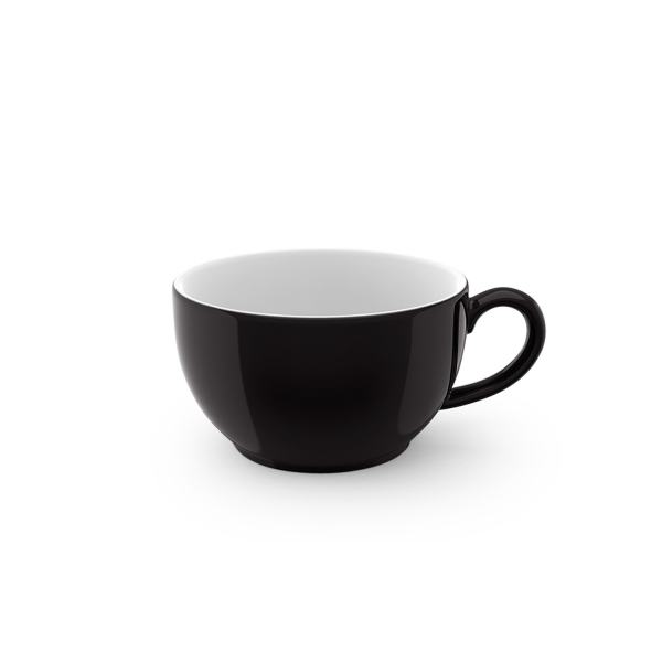 Dibbern Solid Color schwarz Cappuccino Obertasse 0,30 L