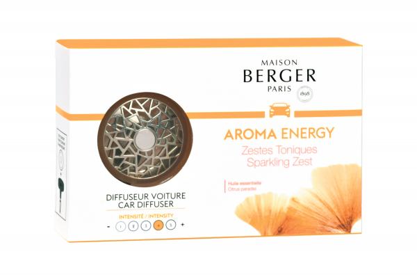 Maison Berger Autoduft Aroma Energy - Zestes toniques / Sparkling zest