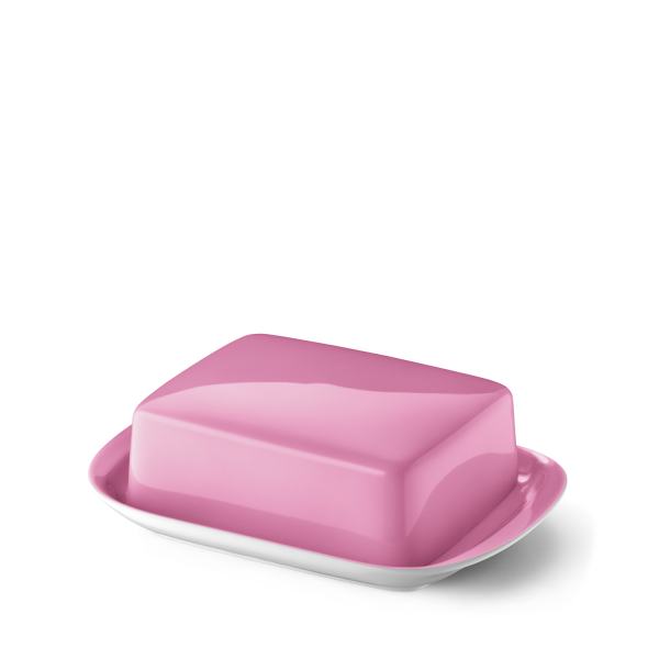 Dibbern Solid Color Pink Butterdose