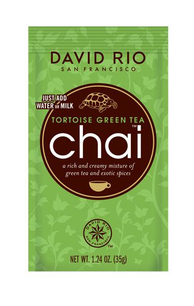 David Rio Chai Tortoise Green tea Tüte