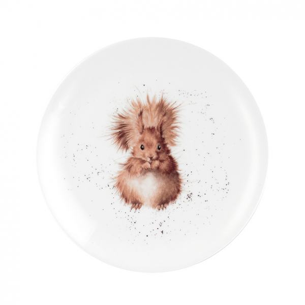 Wrendale Coupe Plate 20cm - Squirrel